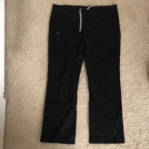 Black wonderwink scrub pants